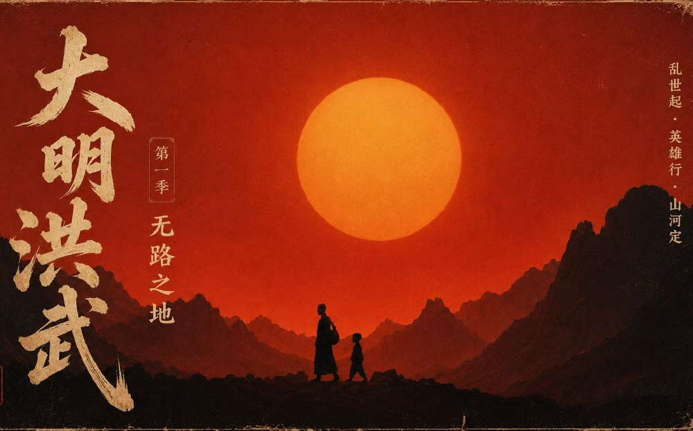 原创AI真人剧集大明洪武第一季概念版预告片